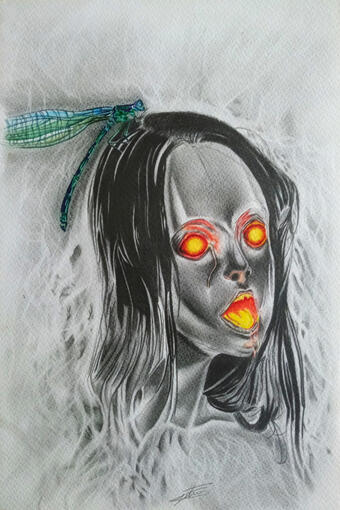 Burning the interior